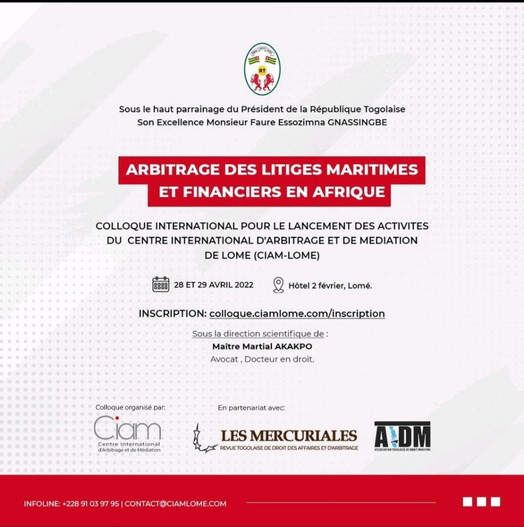 Arbitrage des litiges maritimes et financiers en Afrique